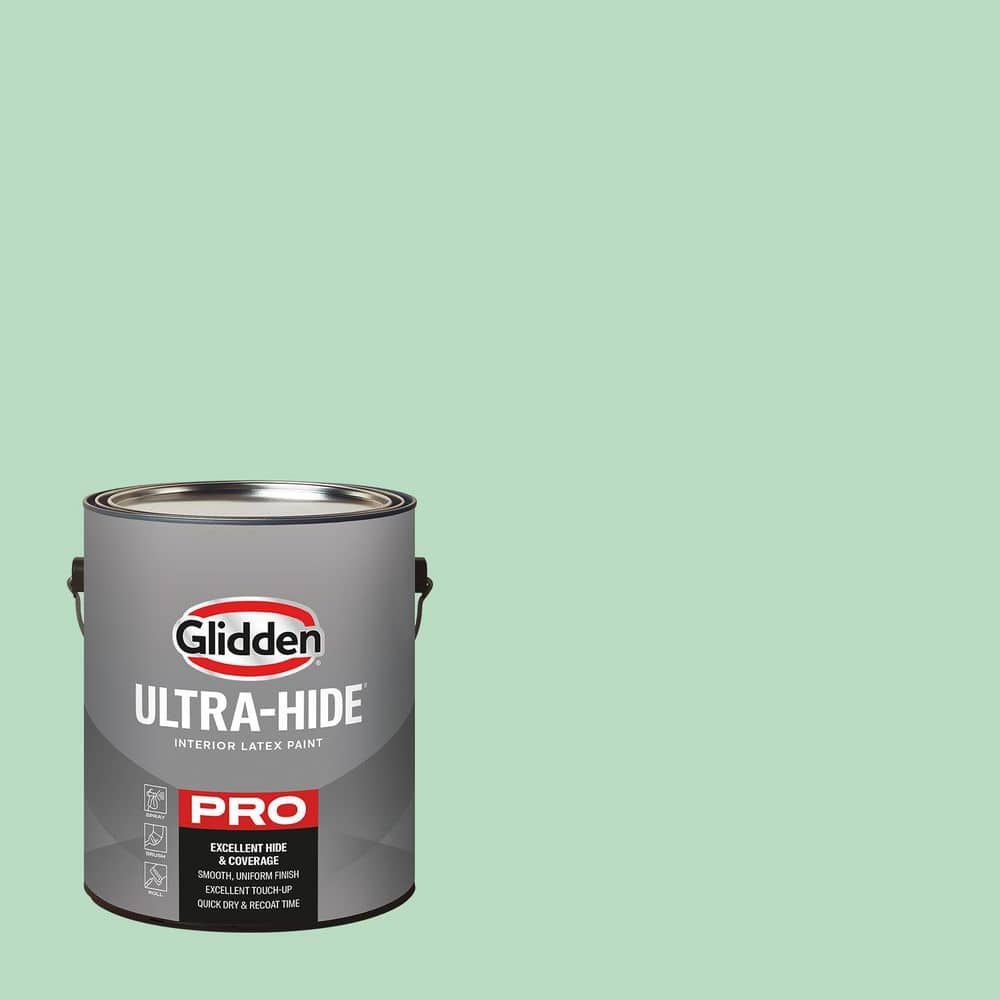 Glidden Ultra-Hide 1 gal. PPG1226-3 Sprite Twist Ultra Flat Interior Paint