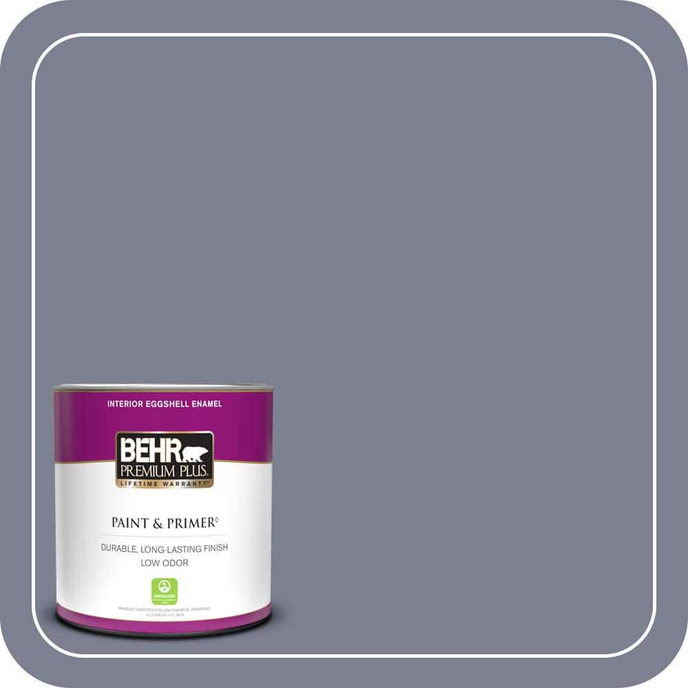 BEHR PREMIUM PLUS #620F-5 Majestic Mount Flat Interior/Exterior Paint & Primer Color Sample