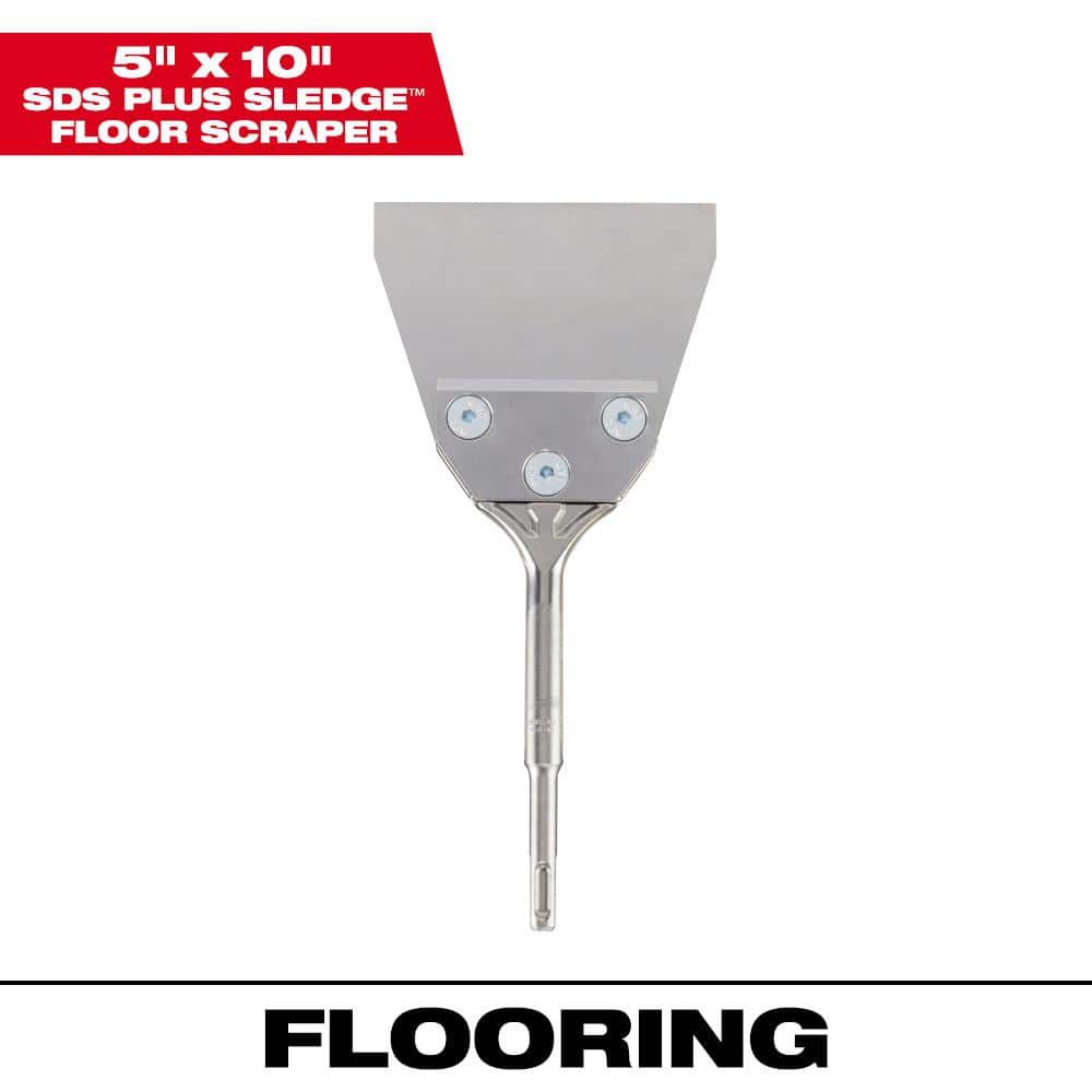 Milwaukee 5 in. x 10 in. SLEDGE SDS-PLUS Floor Scraper (1)