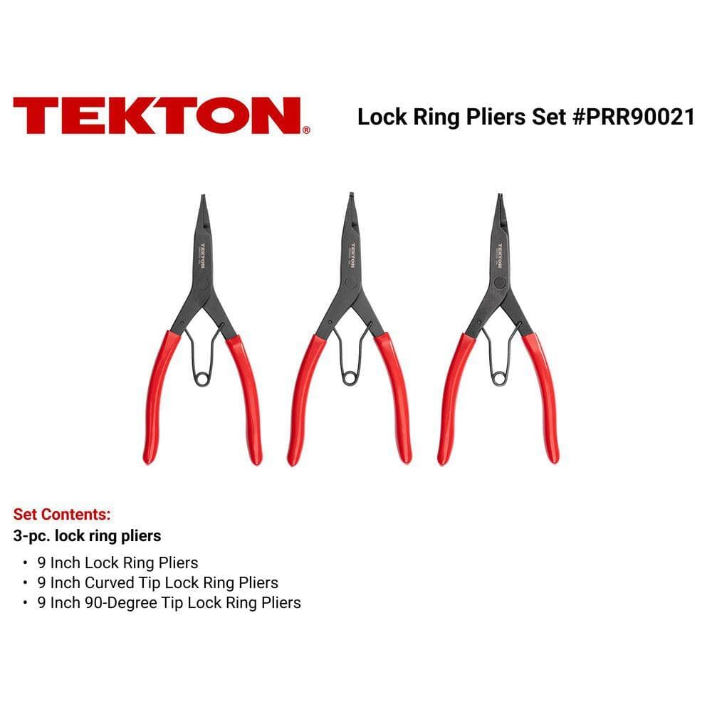 TEKTON 9 in. Lock Ring Pliers Set (3-Piece) (2)
