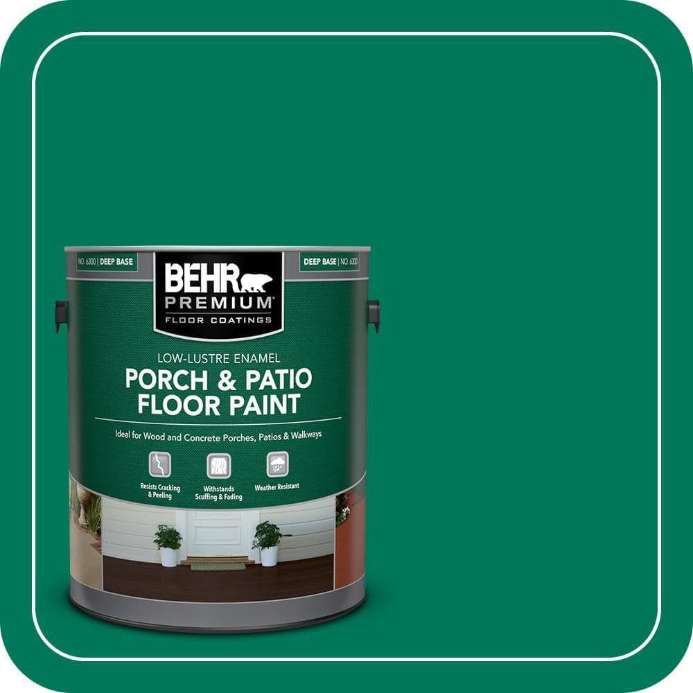 BEHR PREMIUM #OSHA-2 Low-Lustre Enamel Interior/Exterior Porch and Patio Floor Paint (1)