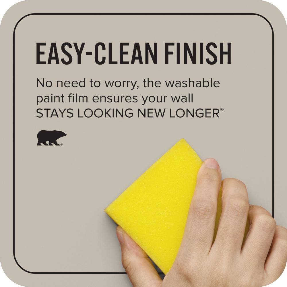BEHR ULTRA 1 qt. #N320-3 Tanglewood Extra Durable Flat Interior Paint & Primer (4)
