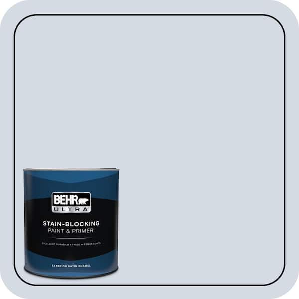 BEHR ULTRA 1 qt. #610E-3 Drowsy Lavender Satin Enamel Exterior Paint & Primer (2)