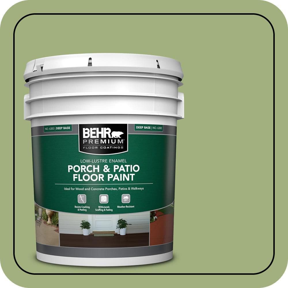 BEHR PREMIUM #M360-5 Low-Lustre Enamel Interior/Exterior Porch and Patio Floor Paint (1)