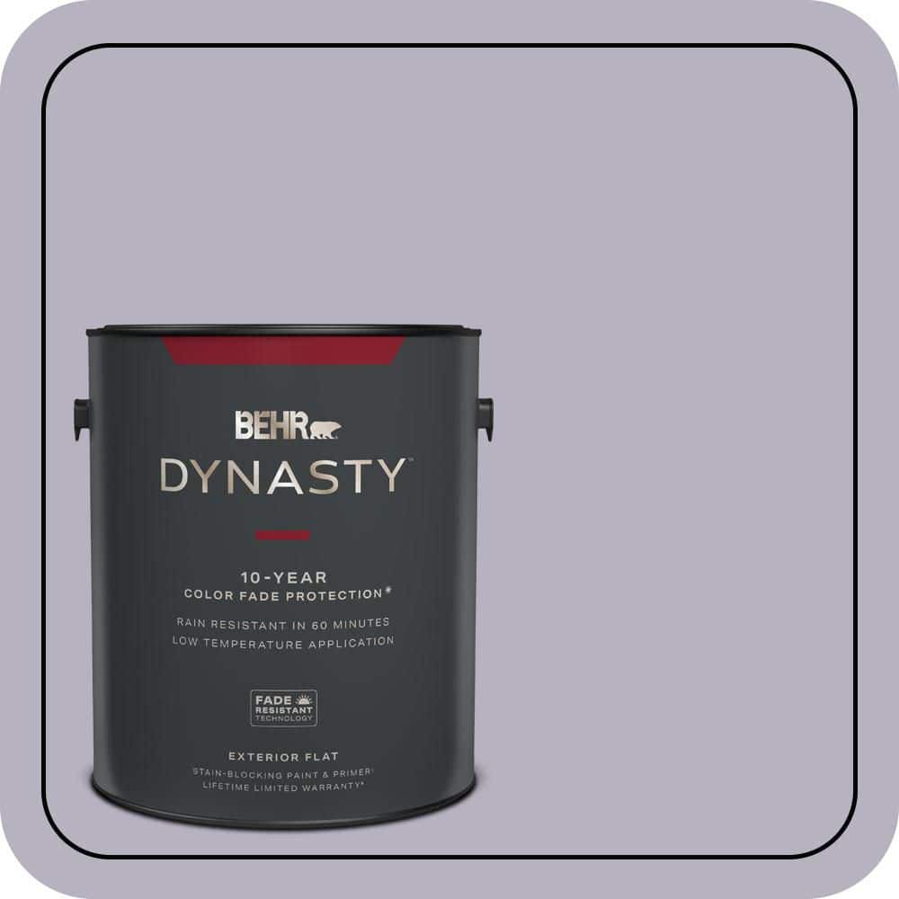 BEHR DYNASTY 1 gal. #N560-2 Coveted Gem Flat Exterior Stain-Blocking Paint & Primer