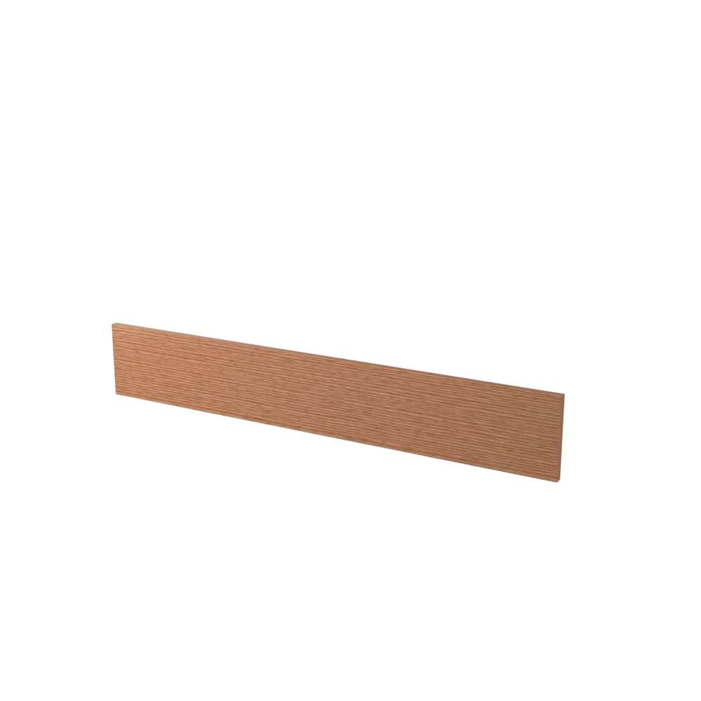 L. J. SMITH STAIR SYSTEMS 0.75 in. x 7.5 in. x 48 in. Unfinished Red Oak Wood Riser (1)