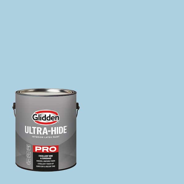 Glidden Ultra-Hide 1 gal. PPG1238-3 Flemish Blue Eggshell Interior Paint (2)
