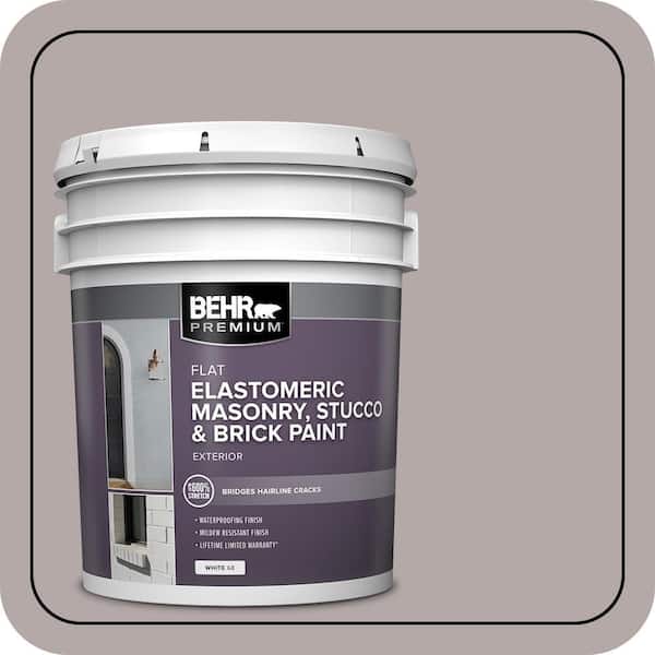 BEHR PREMIUM 5 gal. #N140-3 Metropolis Elastomeric Masonry, Stucco and Brick Exterior Paint (2)
