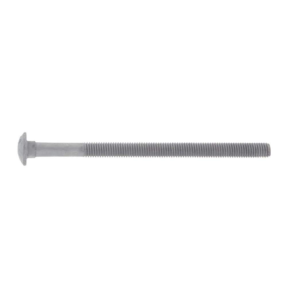 Everbilt 1/2 in.-13 tpi x 8 in. Galvanized Carriage Bolt (1-Pack) (4)