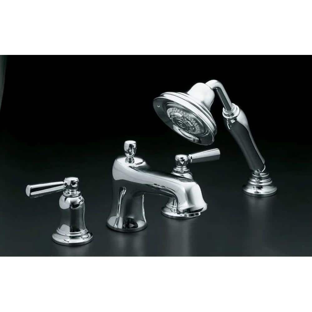 KOHLER Bancroft Deck-Mount Handshower Holder in Polished Chrome (2)