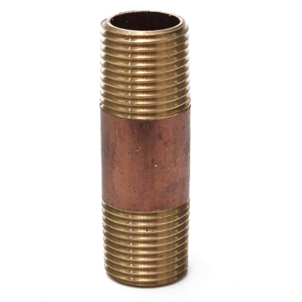 LTWFITTING 1/2 in. 2-1/2 in. Brass MIP Nipple Fitting (1)