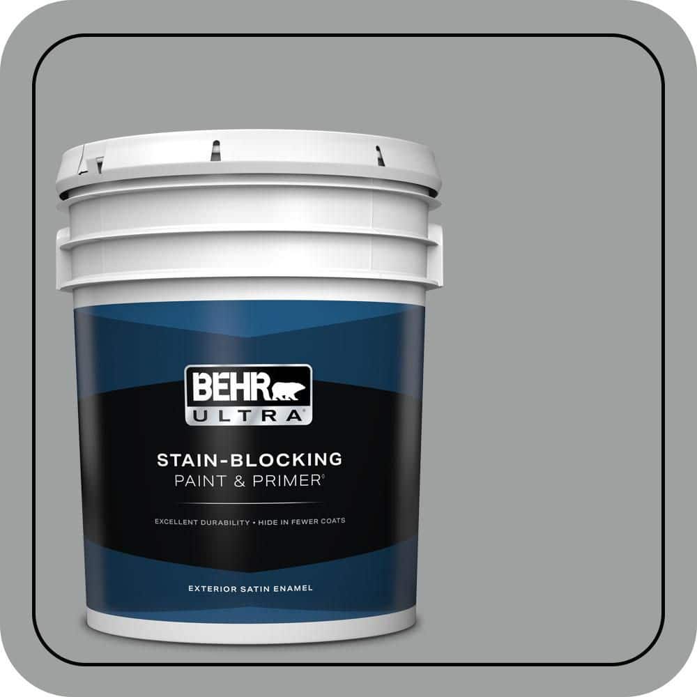 BEHR ULTRA 5 gal. #N460-4 Cosmic Quest Satin Enamel Exterior Paint & Primer
