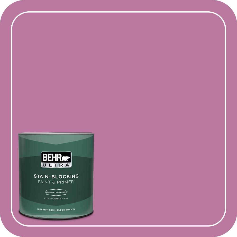 BEHR ULTRA 1 qt. #690B-5 Valentine Heart Extra Durable Semi-Gloss Enamel Interior Paint & Primer