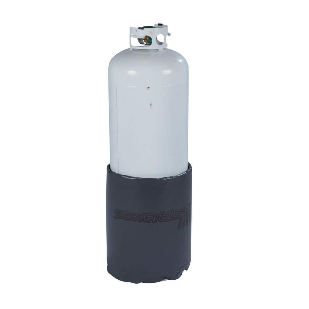 Powerblanket Insulated 100 lb. Gas Cylinder Propane Tank Band-Style Heater, Fixed Temp 90°F, Increase Gas Flow Rate and Efficiency