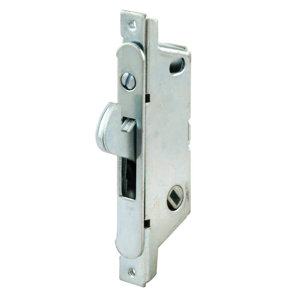 Prime-Line Adams Right, Stainless Steel, Round Faceplate, Patio Door, Mortise Lock