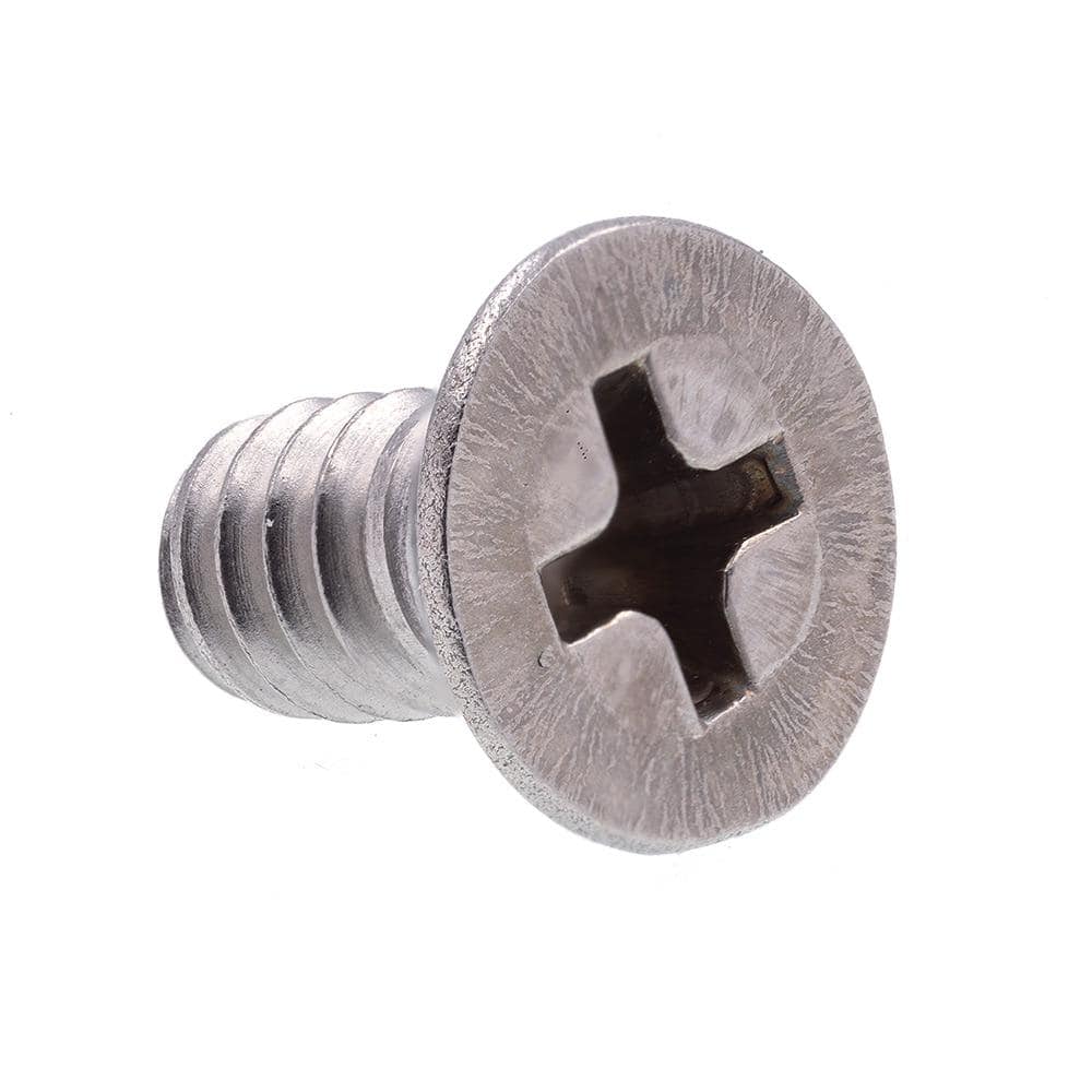 Prime-Line #10-24 x 3/8 in, Grade 18-8 Flat Head Phillips Drive Machine Screws (25-Pack)