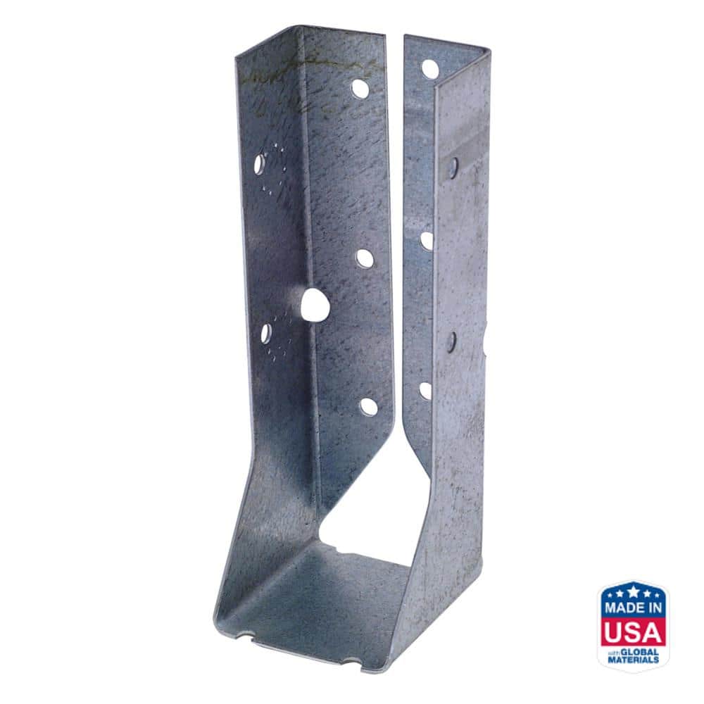 Simpson Strong-Tie LUC 2 in. x 6 in. Stainless-Steel Face-Mount Concealed-Flange Joist Hanger for Nominal Lumber (1)