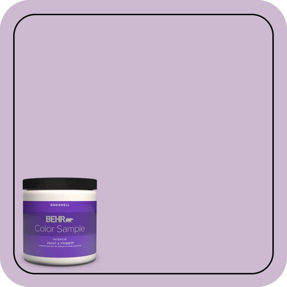 BEHR PREMIUM PLUS 8 oz. #660C-3 Sweet Petal Eggshell Enamel Interior Paint & Primer Color Sample