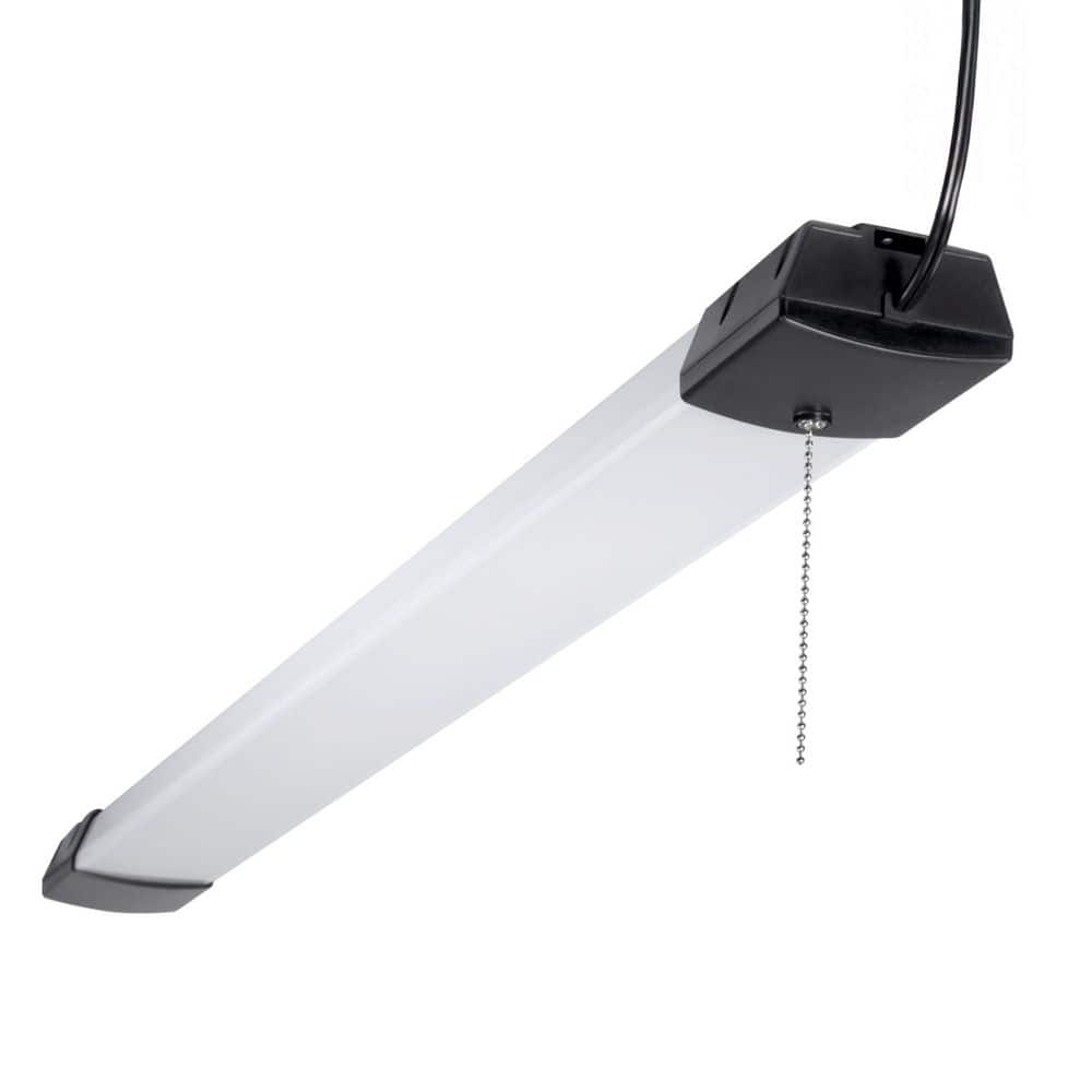 Metalux SHP 46 in. 128-Watt Equivalent, 10000-Lumens Integrated LED, White Shop Light,Commercial/Residential use 4000K CCT (2)