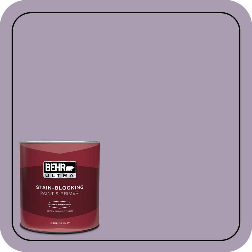 BEHR ULTRA 1 qt. #PPU16-12 Charm Extra Durable Flat Interior Paint & Primer
