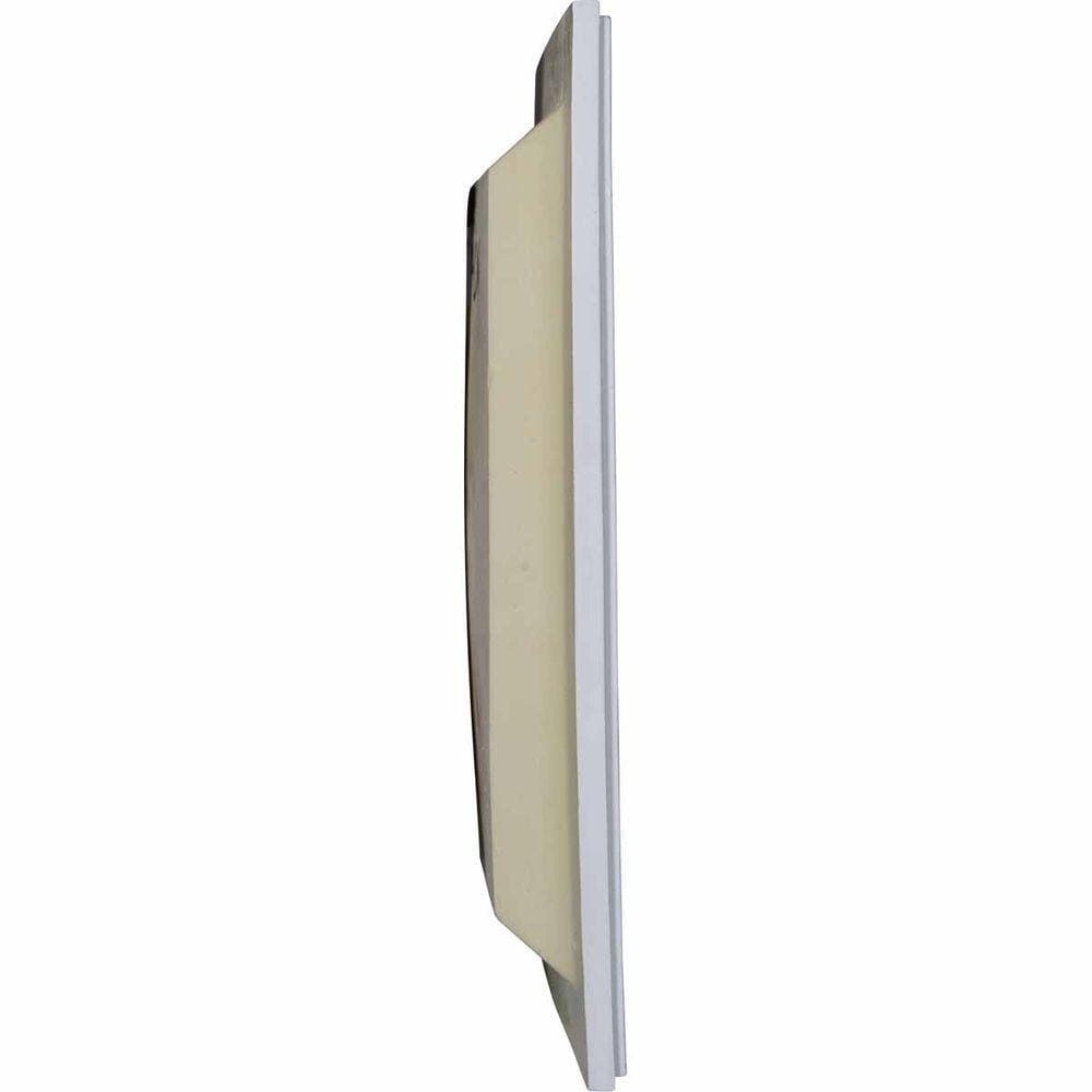 Ekena Millwork Cornelia 2 ft. x 2 ft. Glue Up or Nail Up Polyurethane Ceiling Tile in White (3)