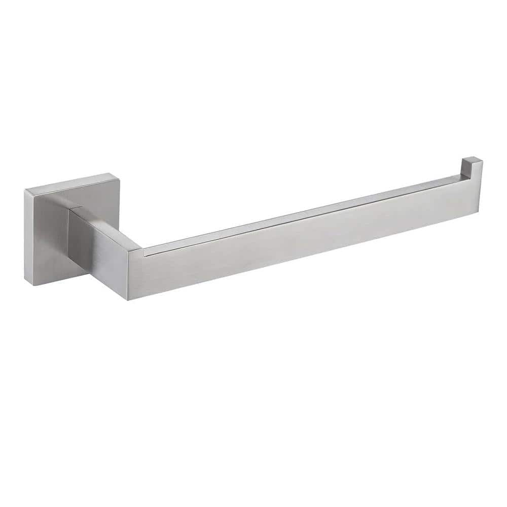 ATKING Bath 9 in. Wall Mounted Towel Bar Stainless Hand Towel Bar Towel Holder in Brushed Nickel