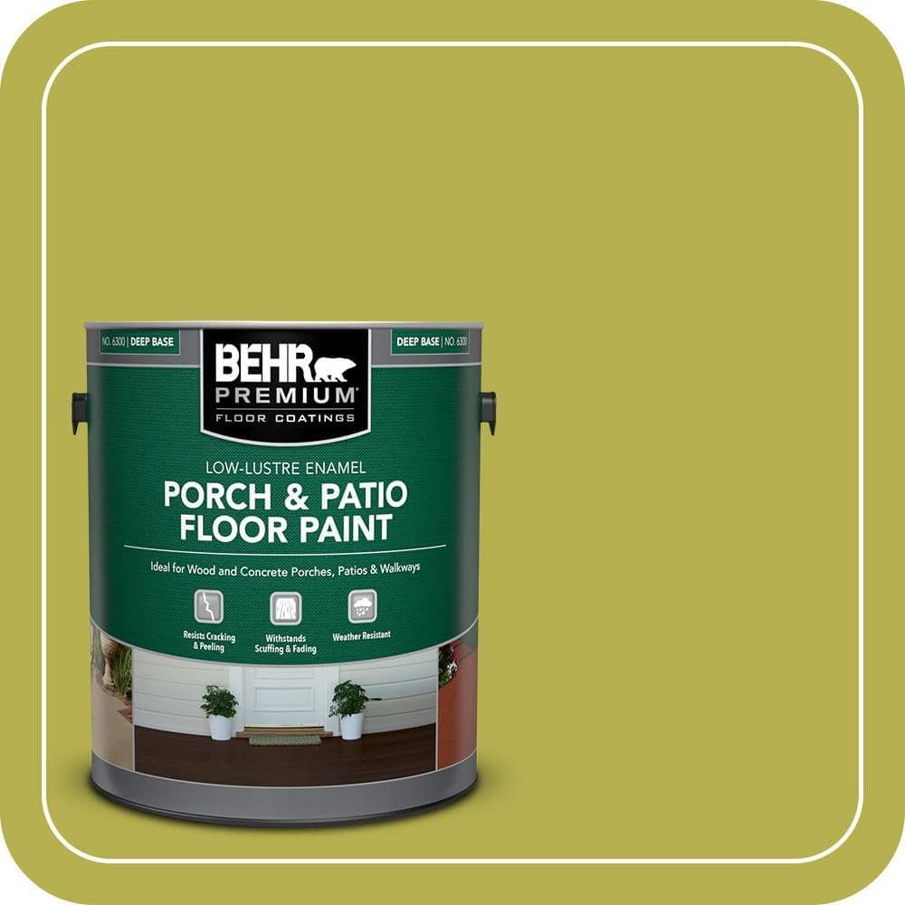 BEHR PREMIUM #P350-6 Low-Lustre Enamel Interior/Exterior Porch and Patio Floor Paint (1)