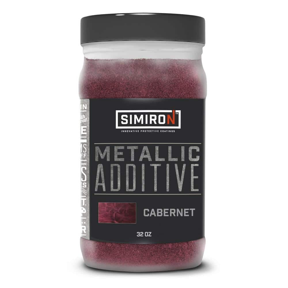 SIMIRON 32 oz. Cabernet Metallic Paint and Epoxy Additive for 3 Gal. Mix
