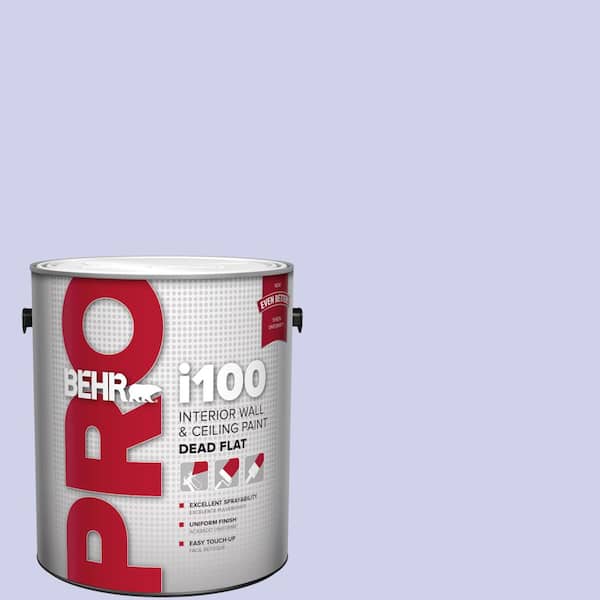 BEHR PRO 1 gal. #P550-2 Artistic Violet Dead Flat Interior Paint (2)