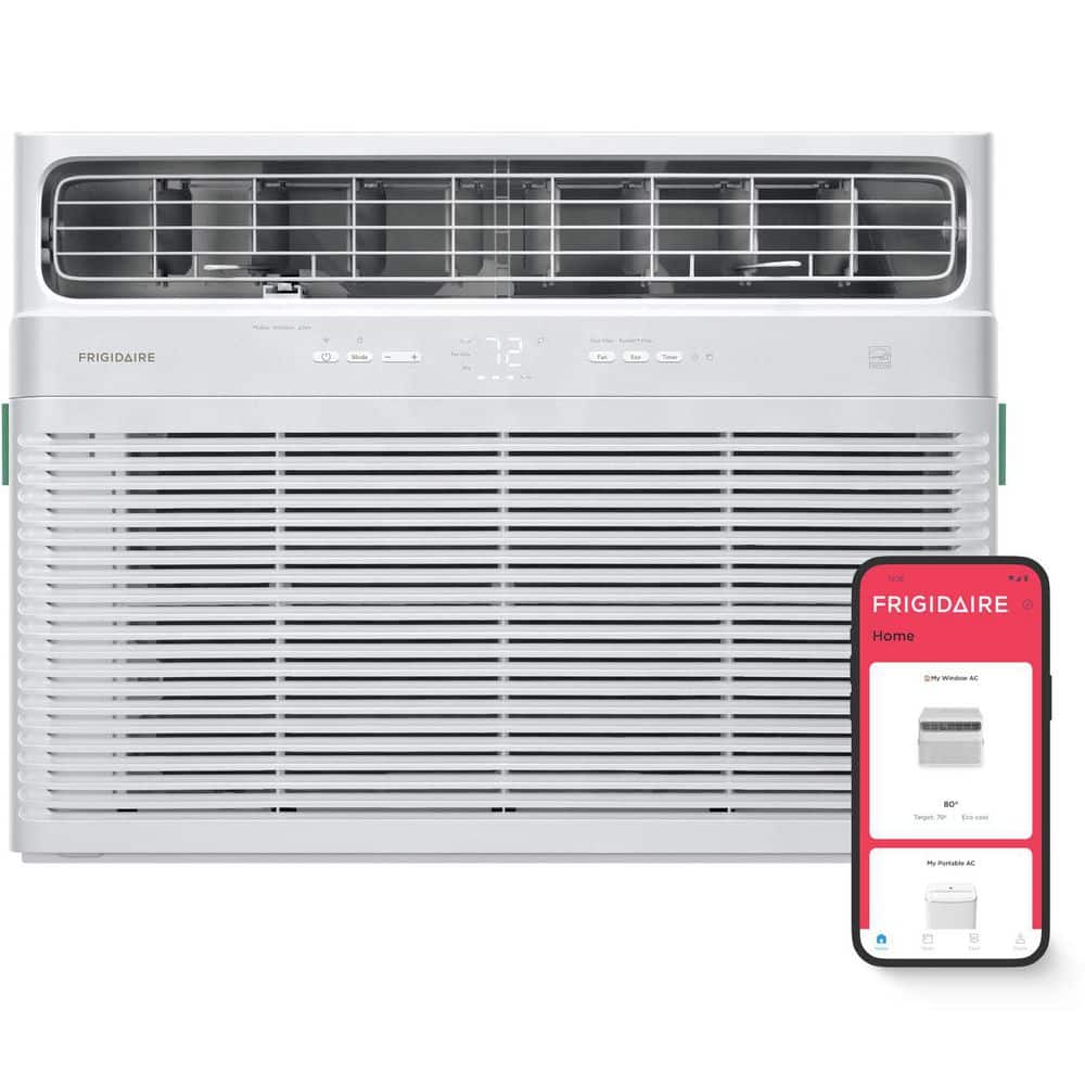 Frigidaire 24,000 BTU 230-Volt Inverter Technology Window Room Air Conditioner Cools 1400 sq. ft. with Wi-Fi