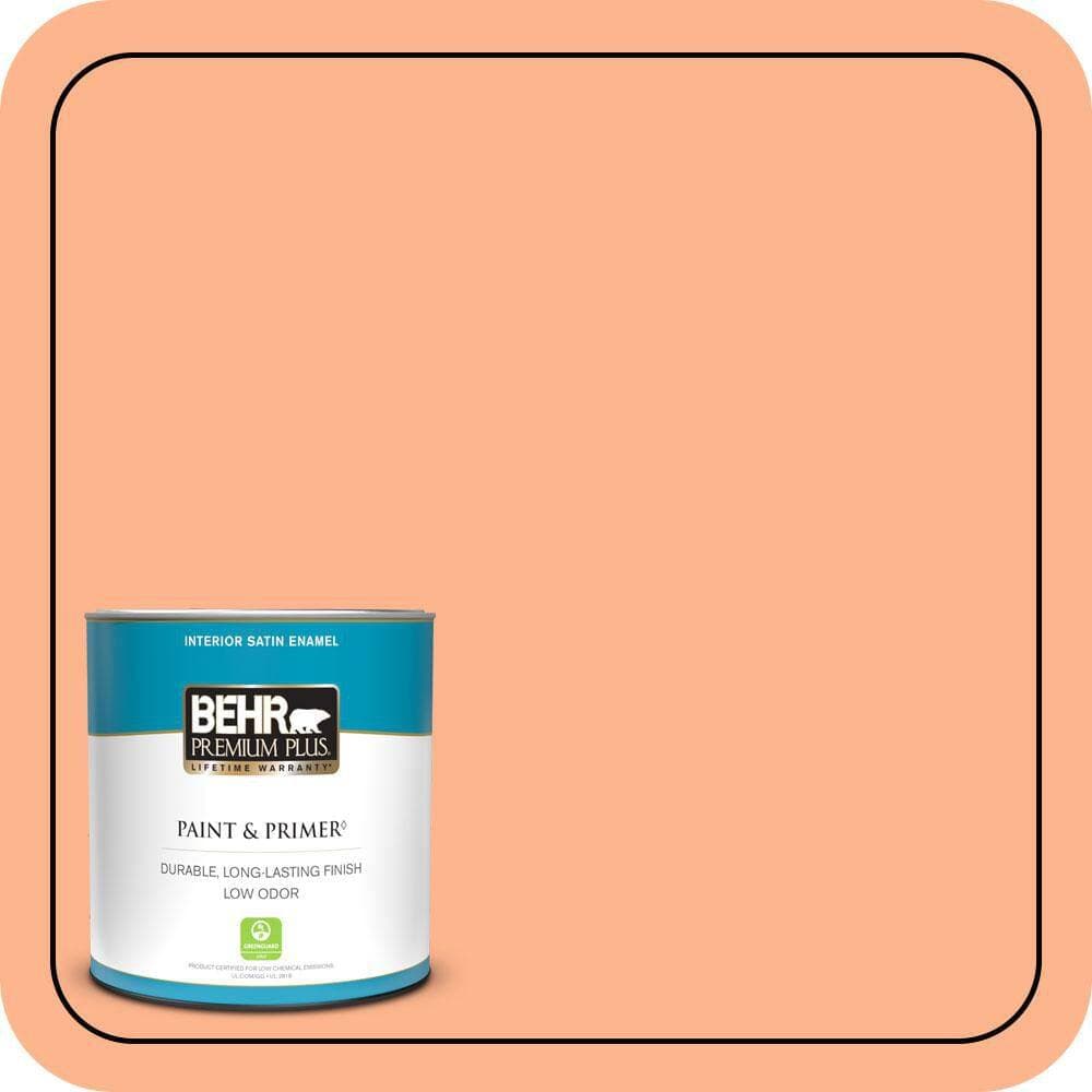 BEHR PREMIUM PLUS #230B-4 Desert Sunrise Enamel Low Odor & Primer (1)