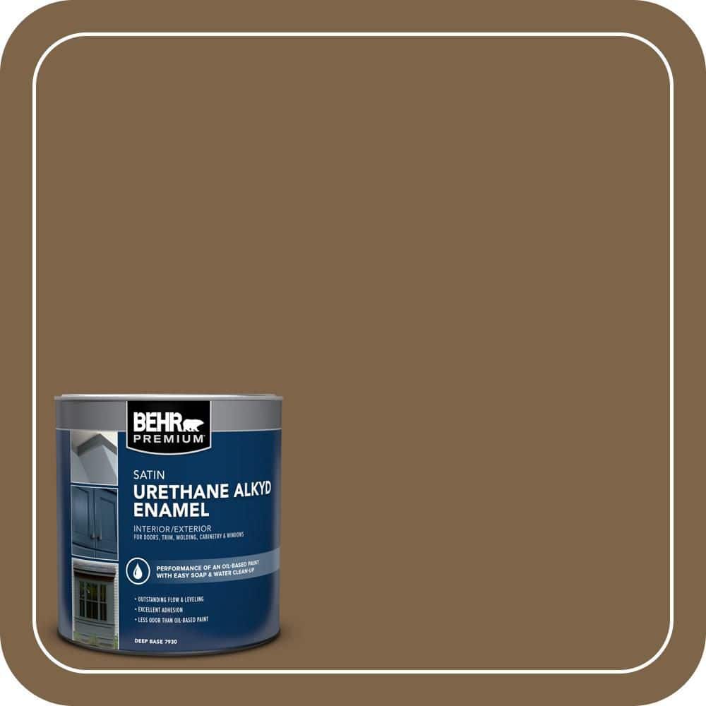 BEHR PREMIUM 1 qt. #PPU4-19 Arts and Crafts Satin Enamel Urethane Alkyd Interior/Exterior Paint