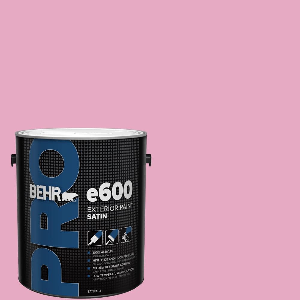 BEHR PRO 1 gal. #P130-3 Little Princess Satin Exterior Paint