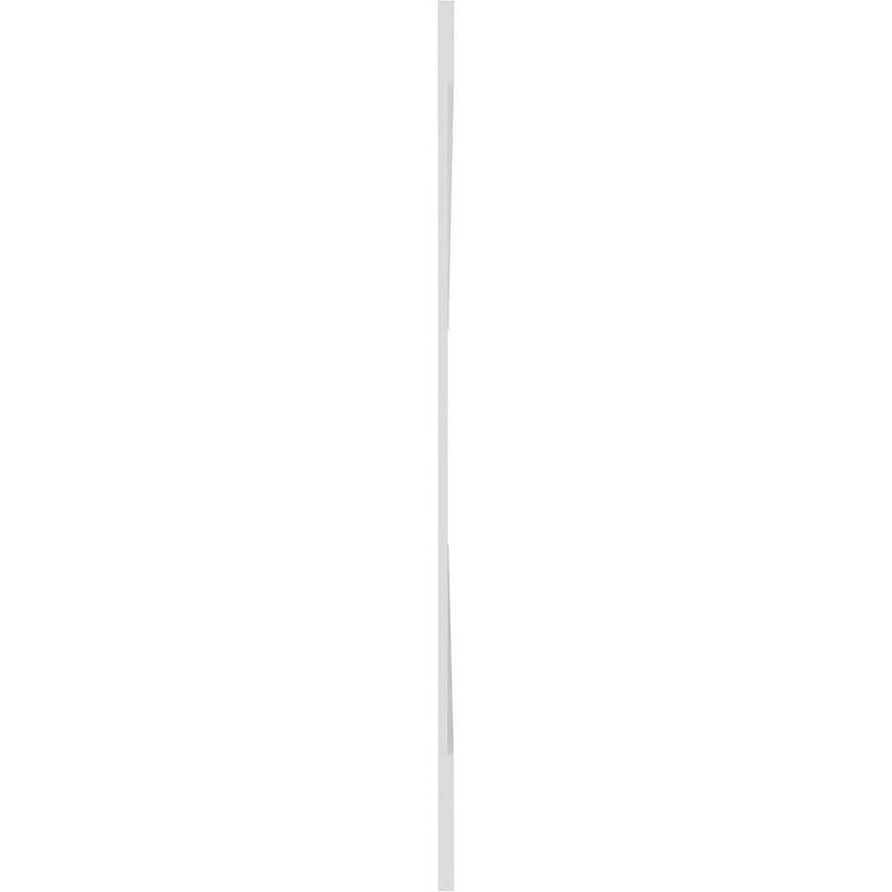 Ekena Millwork 36 in. H x 94-1/2 in. W 23.64 sq. ft. Hudson PVC Wainscot Paneling Kit (3)