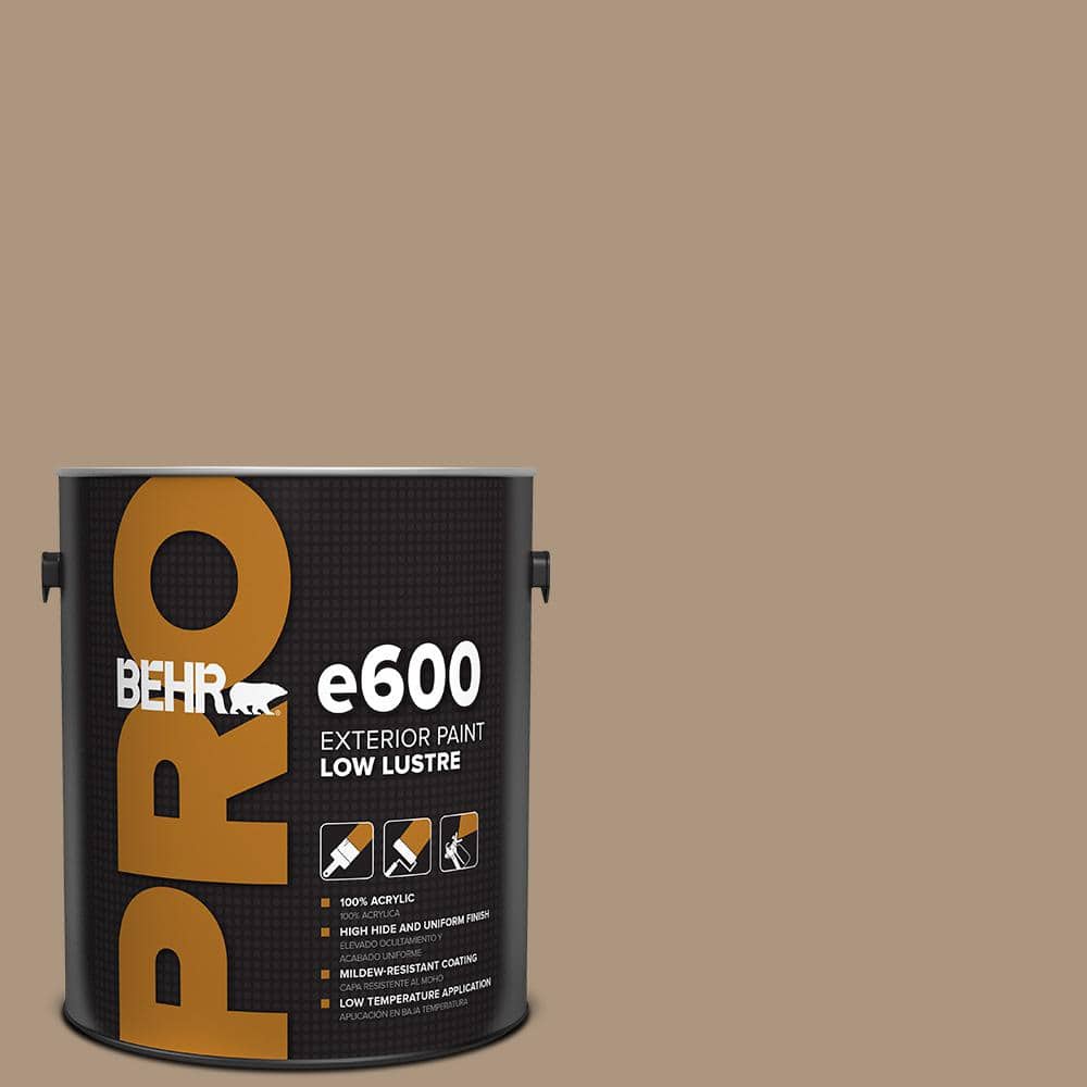 BEHR PRO 1 gal. #HDC-SP14-5 Mocha Tan Low Luster Exterior Paint