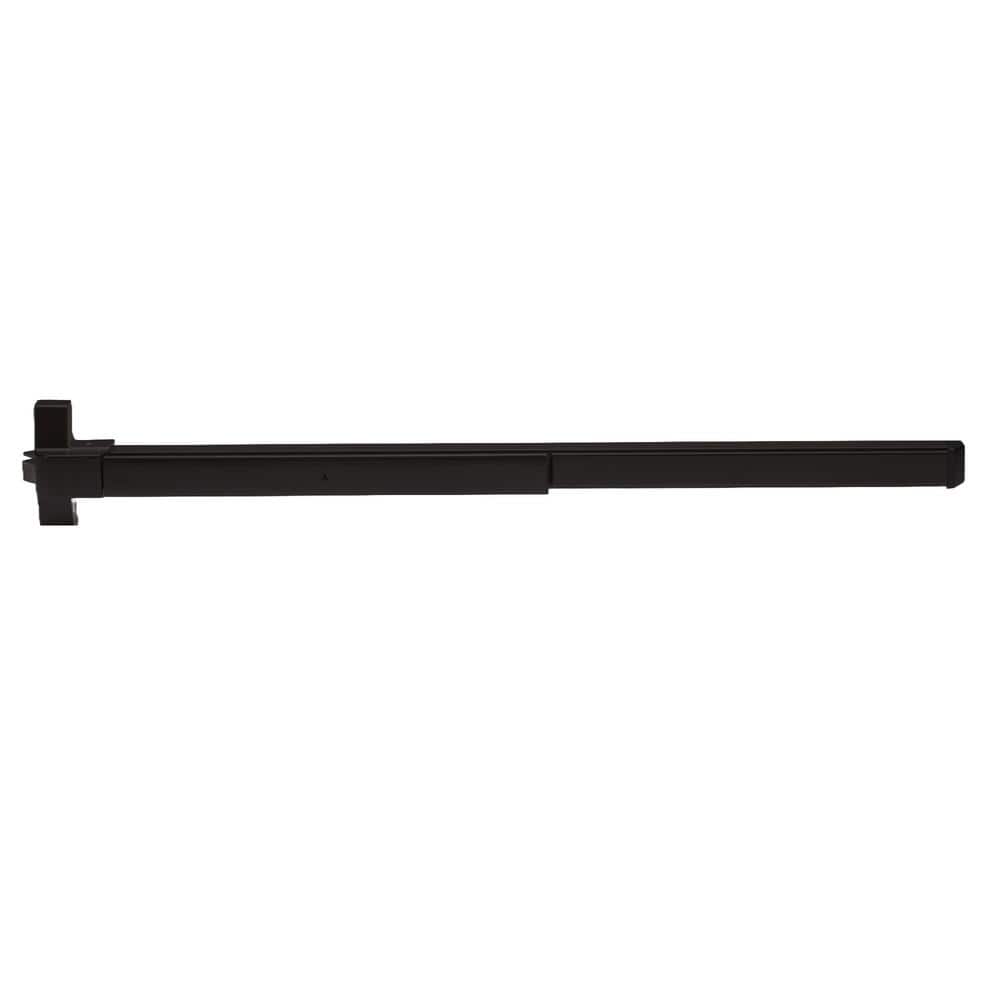 Taco Heavy Duty Grade 1 500 Series 48 in. Fire Rated Rim Vertical Rod Exit Device in Black