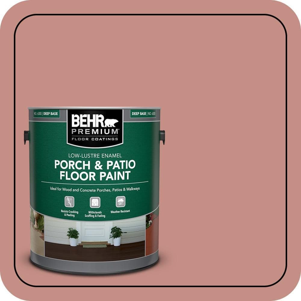 BEHR PREMIUM #S160-4 Textured Low-Lustre Enamel Interior/Exterior Porch and Patio Anti-Slip Floor Paint (1)