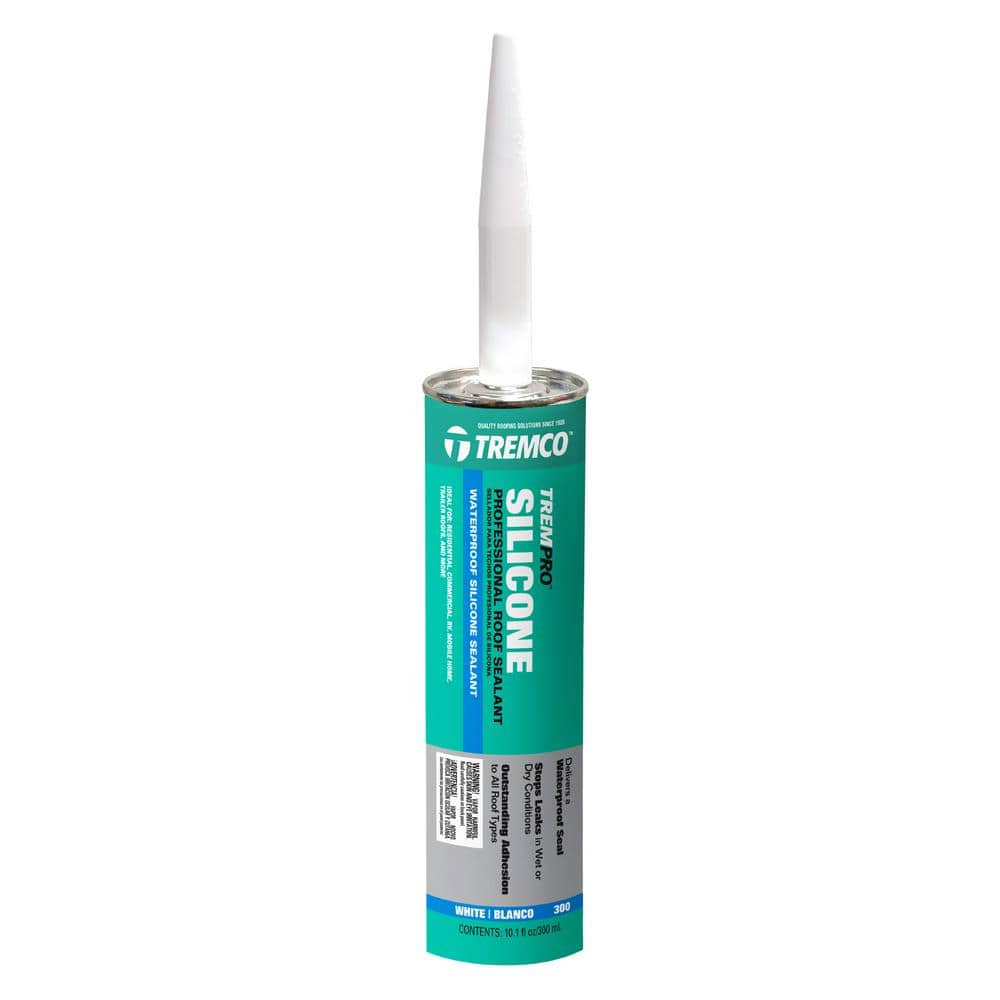 Tremco 10.1 oz. TremPro Silicone Professional Roof Sealant
