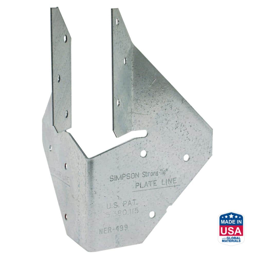 Simpson Strong-Tie HCP 18-Gauge Galvanized Hip Corner Plate for 2x Lumber (1)