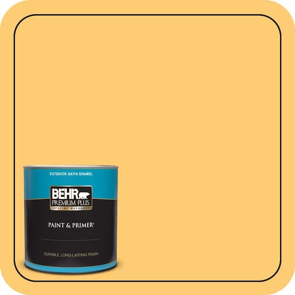 BEHR PREMIUM PLUS #310B-5 Spiced Butternut Enamel Low Odor & Primer (3)