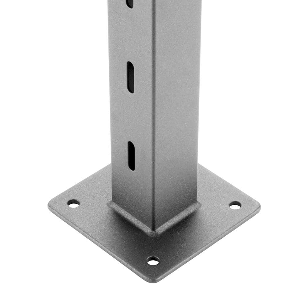CityPost 8 ft. Stair Cable Railing in Grey (2)