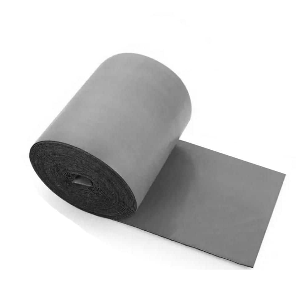 TITANKIT PRO 51.82 sq. ft. Roll Polyethylene Self-Adhesive Roof Sealant Tape Waterproof and Soundproof for Roof Joint and Repair Gray