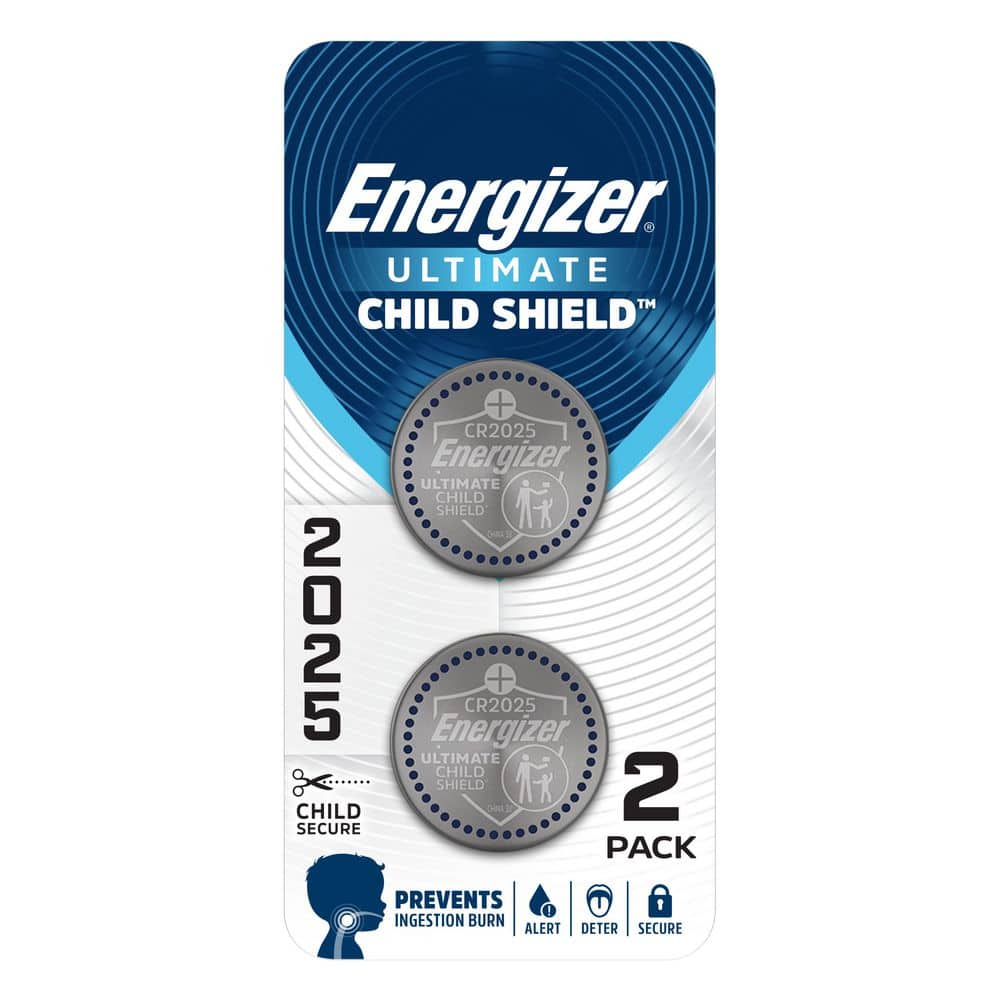 Energizer 2025 Batteries (2 Pack), 3V Lithium Coin Batteries (1)