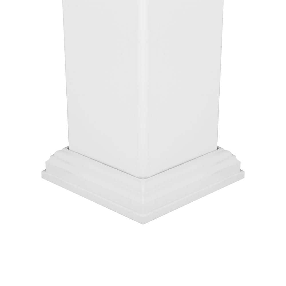 Deckorators 4 in x 4 in. White PVC Composite Post Skirt (3)