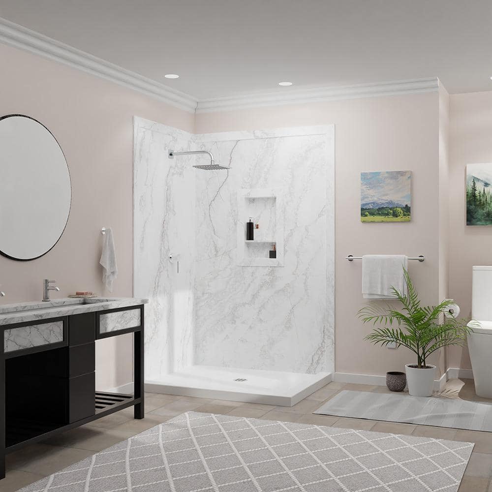 FlexStone 17 in. x 26 in. Recessed Shampoo Caddy in Calypso (3)