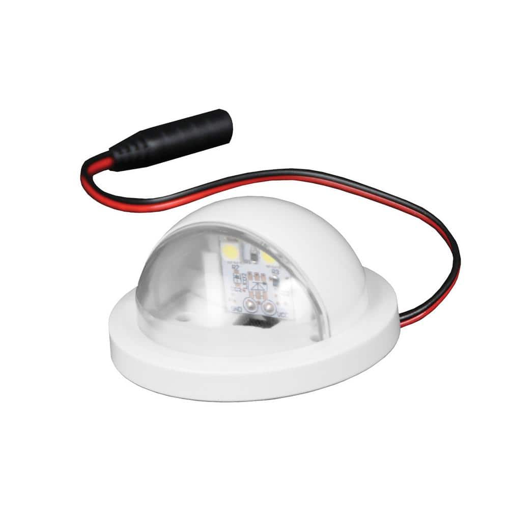 Fiberon Dome Side Light in Tranquil White (2-Pack) (1)