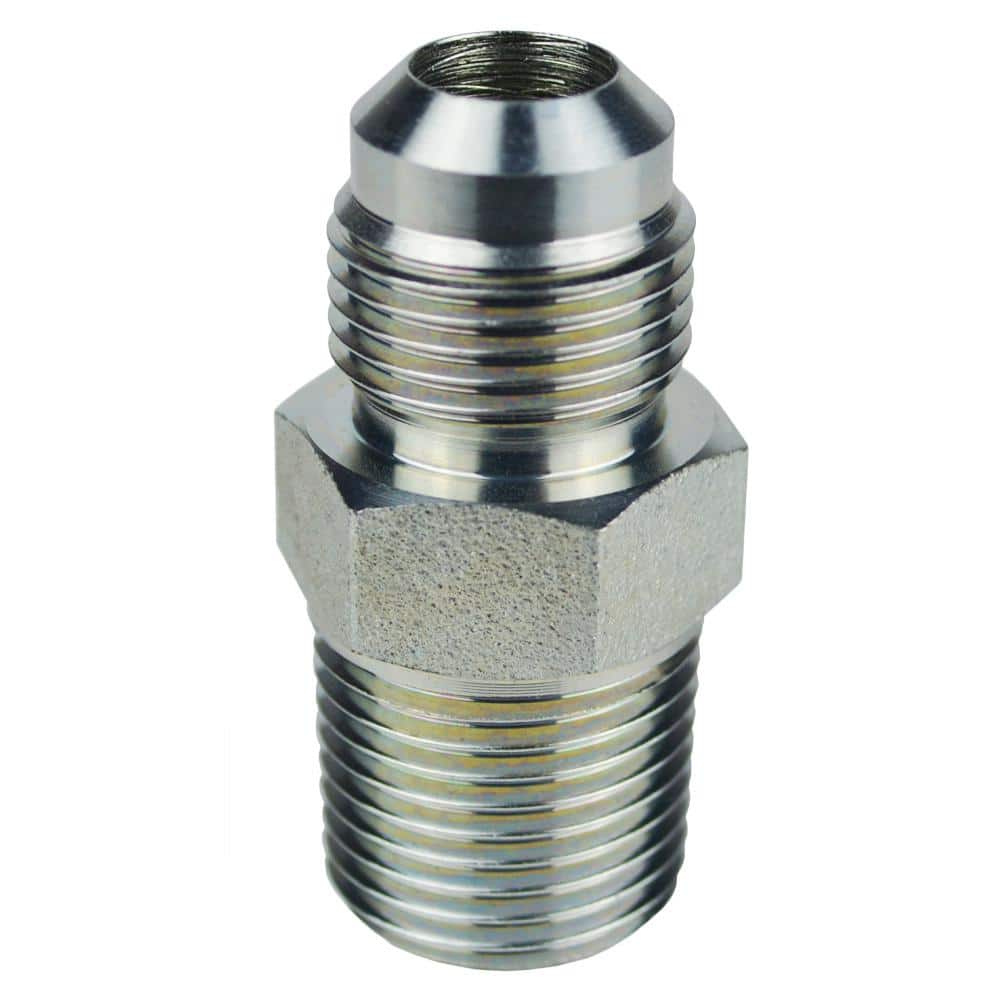 Everbilt 1/2 in. O.D. Flare x 1/2 in. MIP Steel Gas Fitting