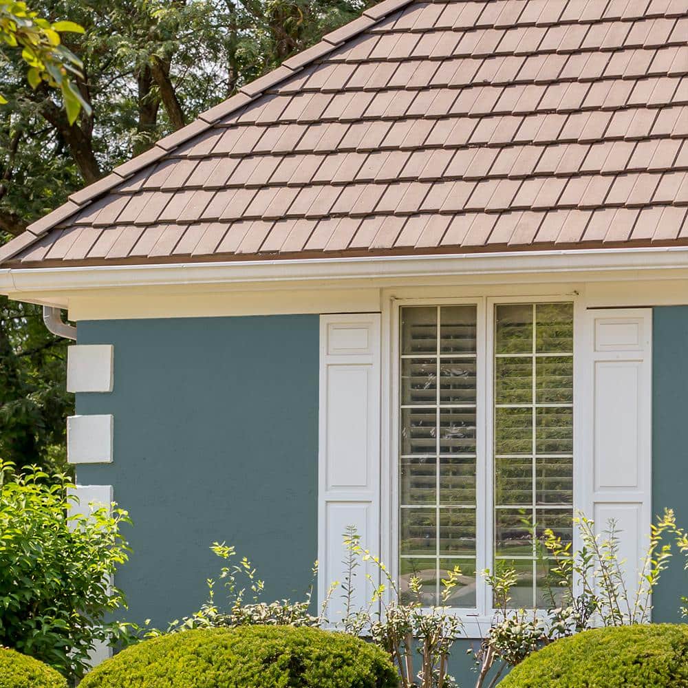 BEHR PREMIUM 1 gal. #N440-5 Coney Island Elastomeric Masonry, Stucco and Brick Exterior Paint (4)