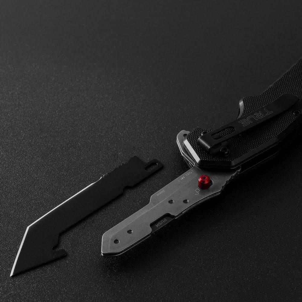 TRUE Swift Edge 3.5 in. Tanto Replacement Blades 3-Pieces (3)