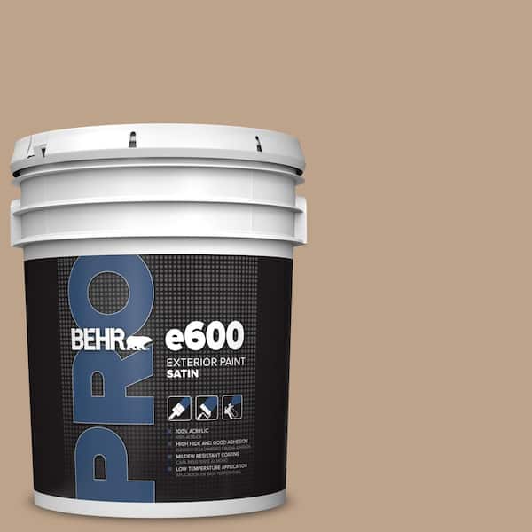 BEHR PRO 5 gal. #N260-4 Merino Satin Enamel Exterior Paint (2)